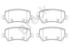 BRECK 24496 00 702 00 Brake Pad Set, disc brake